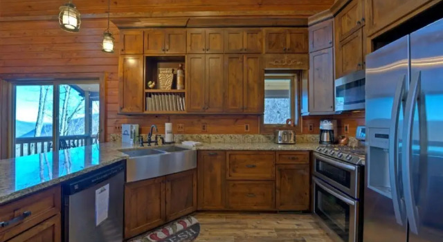 Wilderness Ridge - 3 Br Cabin, Забронировать Дом для отпуска Мегги-Вэлли Аппалачи