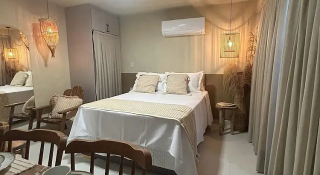 Студия Flat Cabo Branco Aurea 50m do mar 105