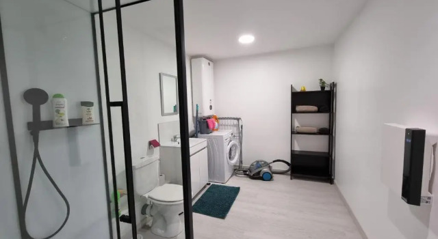 Grand studio Gravelines centre , 5 mn du cnpe et de la plage, absence de chambre privative, Varaa Huoneisto  