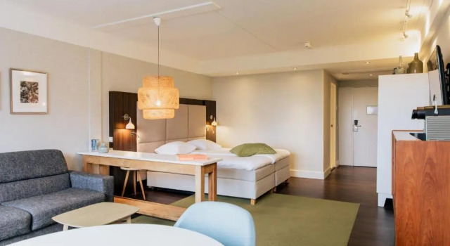 Люкс с красивым видом из окна Grand Hotel Opduin