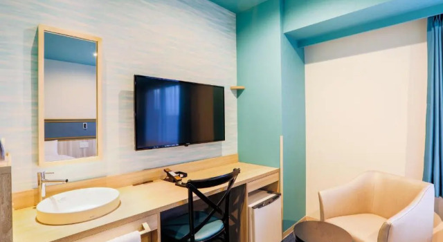 Двухместный номер Deluxe KOKO HOTEL Kumamoto Kamitori - formerly Hotel Wing International Select Kumamoto