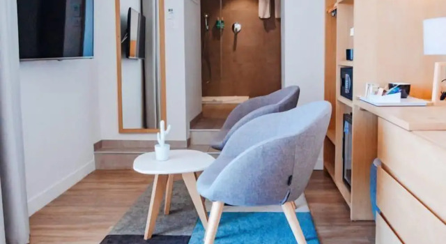 Номер Standard Цокольный этаж с частичным видом на море Hôtel La Villa Douce