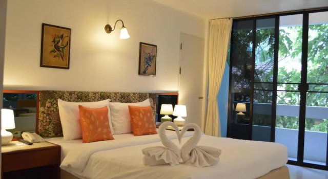 Номер Deluxe с балконом Nern Chalet Beachfront Hotel
