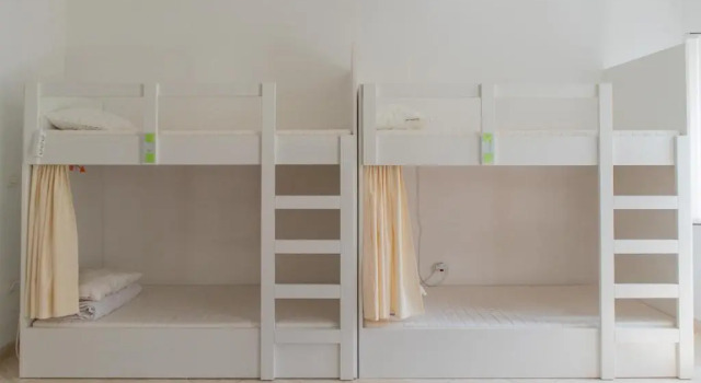 Кровать в общем номере Love Dubrovnik Hostel