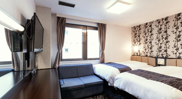 Двухместный номер Standard APA Hotel Sapporo Odori Ekimae Minami