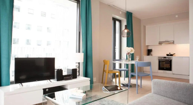 Апартаменты Superior c 1 комнатой BJØRVIKA APARTMENTS, Opera Area, Oslo city center