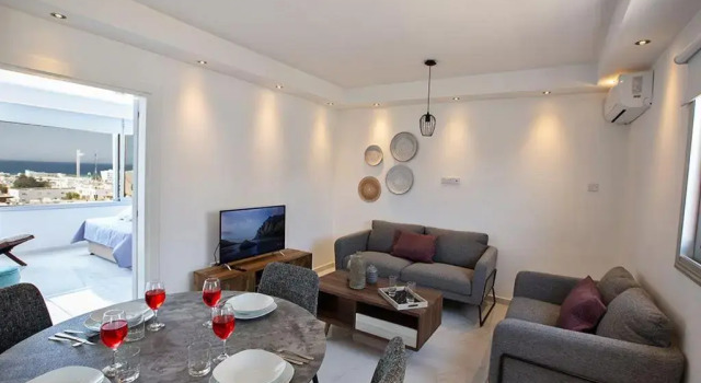 Apt Misia Enas - Modern 2 Bedroom Apartment with Sea Views - Close to Ayia Napa Square, Забронировать Апартаменты/квартира Айия-Напа район Фамагуста, рядом с Пляж Луккос Ту Манди