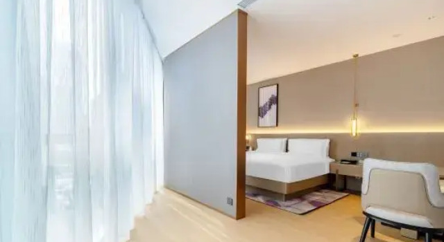 Люкс Business Lavande Hotel Beijing Tongzhou Universal Cardiovascular Hospital North Guan Subway Station Store