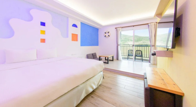 Двухместный номер Deluxe Island on the Sea 海的小嶼