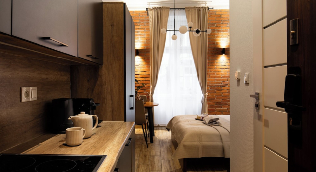 Студия Deluxe L23 Boutique by Downtown Apartments