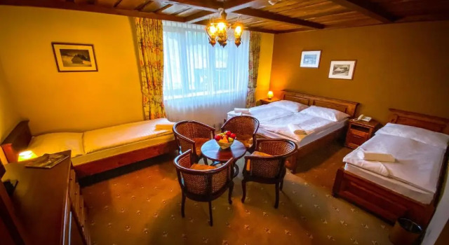Четырёхместный номер Standard Wellness Hotel Encian Donovaly