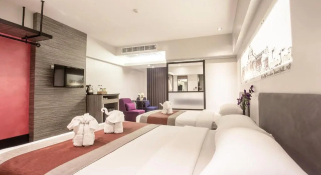 Трёхместный номер Deluxe Canal Nouvo City Hotel