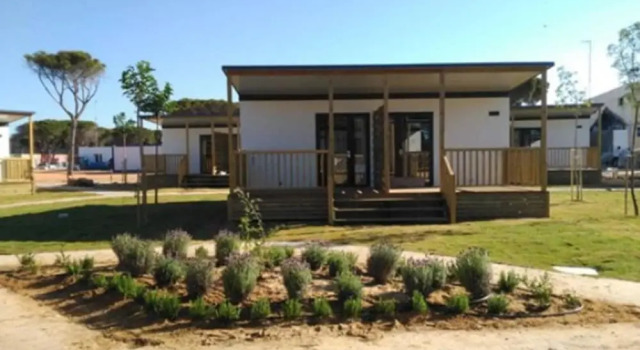 Camping Doñana Playa, Prenota Campeggio Hotel a Lucena del Puerto con parcheggio, Parcheggio