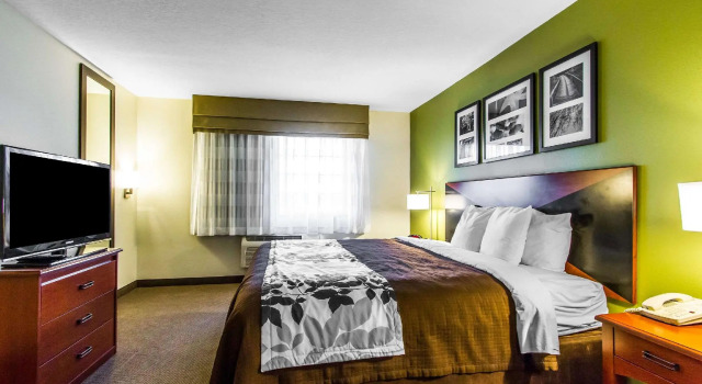 Двухместный люкс Sleep Inn & Suites Pleasant Hill - Des Moines