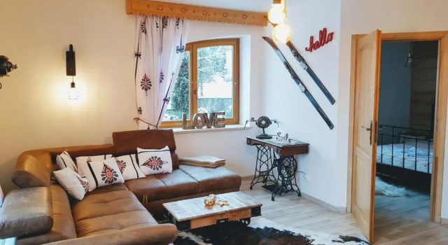 Апартаменты Apartament Giewont Izba - Split AC, Private Terrace, Private Parking