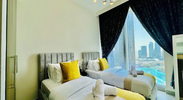 Апартаменты Venduras - Elegant 3BR Burj Khalifa View