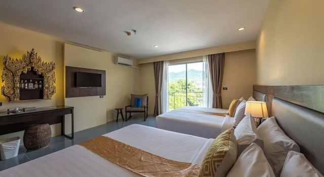 Номер Deluxe Blue Beach Apartment