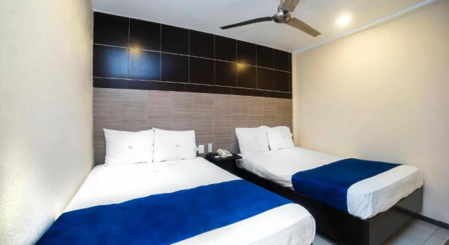 Четырёхместный номер Standard Hotel Kapu, Puebla