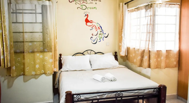 Двухместный люкс Classic Affordable furnished studio apartment