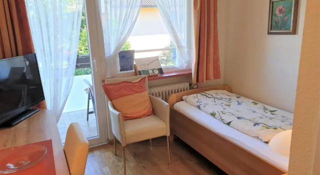 Одноместный номер Standard с балконом Gästehaus Casa Cristina