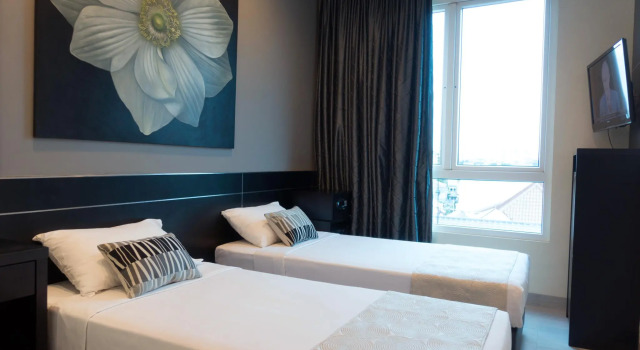 Superior Dvoulůžkový s manželskou postelí pokoj Hotel 81 Changi