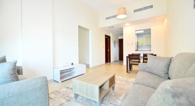 Апартаменты Standard с балконом Marina Park 1 Bed with Study for 3 People
