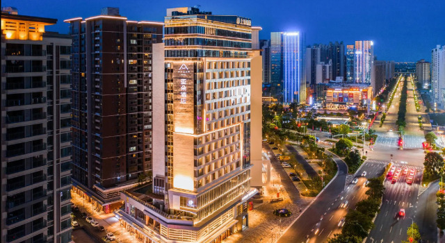 Atour Hotel Zhongshan North Railway Station V-Park Square, Rezervasyon Otel Guangdong otoparklı oteller, Otopark