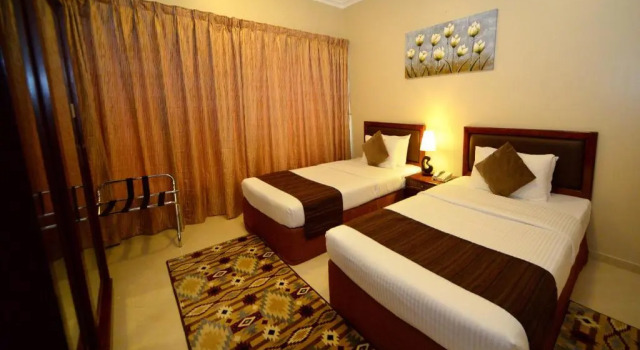 Апартаменты с 2 комнатами Отель Emirates Stars Hotel Apartments Sharjah