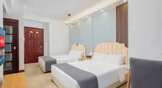 Двухместный люкс c 1 комнатой Guangzhou Feifan Apartment