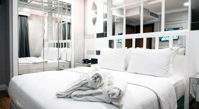 Двухместный номер Standard c 1 комнатой с видом на горы Flora Ordu Hotel Apart Suite