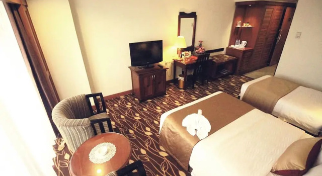 Трёхместный номер Deluxe с балконом Planet Holiday Hotel & Residence