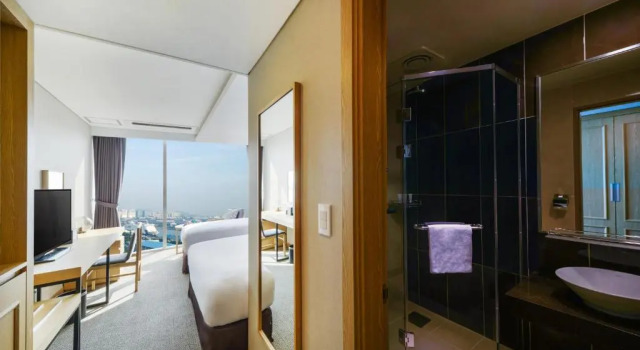 Трёхместный номер Standard с видом на город Harbor Park Hotel