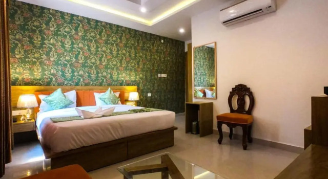 Двухместный номер Deluxe Arogyadham Wellness Retreat