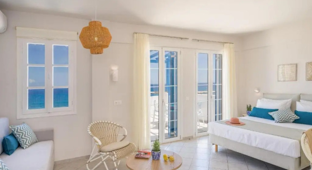 Студия с видом на море Romantica Hotel Apartments