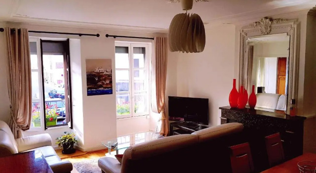 Appartement d'une chambre avec vue sur la ville et jardin a Langogne