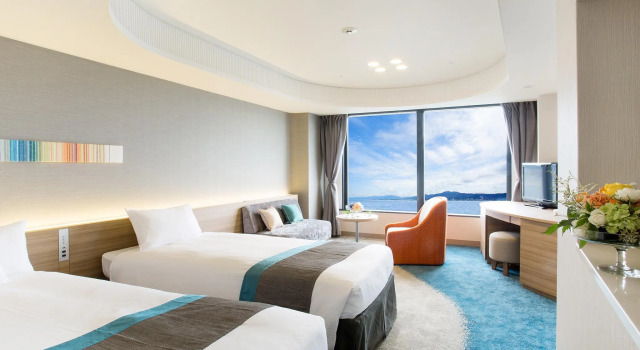 Двухместный номер Deluxe Lake Biwa Otsu Prince Hotel