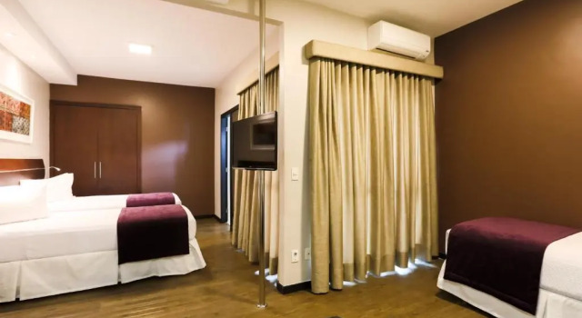 Трёхместный номер Superior San Diego Suites Ipatinga