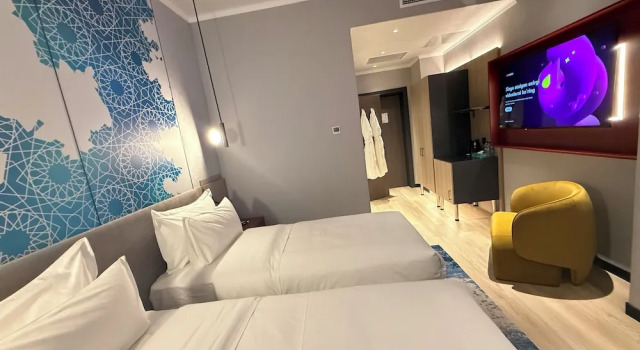 Camera doppia Standard con vista sul cortile Khorazm Hotel