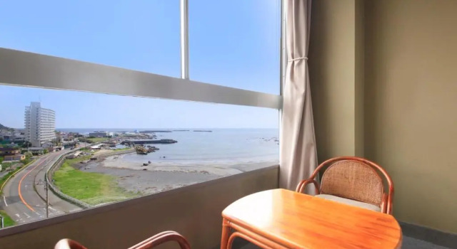 Номер Standard с видом на море Boso Shirahama Umisato Hotel