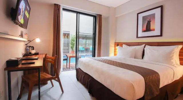 Двухместный номер Standard с видом на бассейн Swiss-Belinn Timika