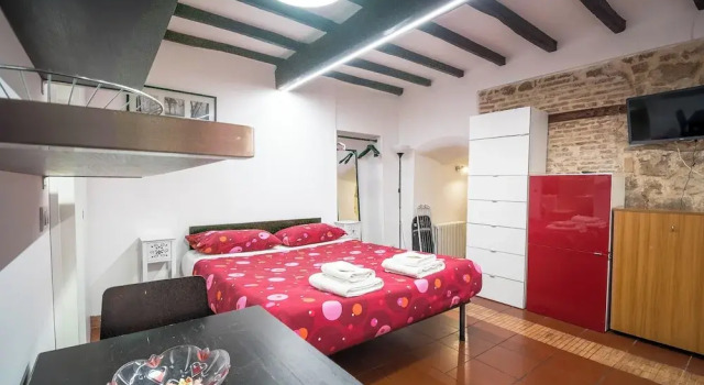 Апартаменты c 1 комнатой с видом на город Nice Studio in Trastevere