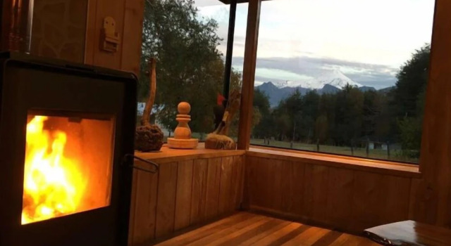 Семейный номер Standard с 4 комнатами Cabañas Los Canelos Pucon, Hermosa Granja de 20 hectaréas a orillas del Río Liucura