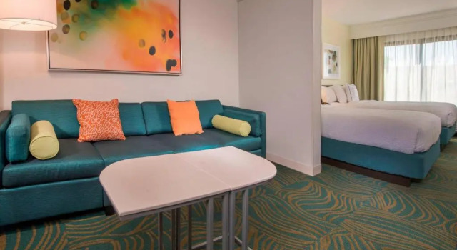 Четырёхместный люкс SpringHill Suites by Marriott Gaithersburg