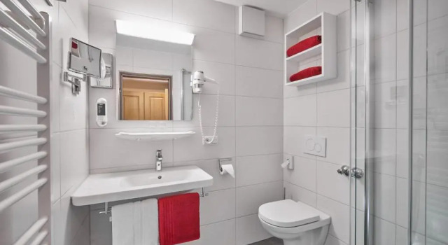 Двухместный номер Standard с балконом и с видом на горы Hotel Garni Zugspitz