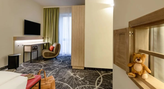 Четырёхместный семейный номер Standard ibis Styles Magdeburg