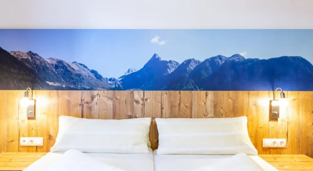Двухместный номер Standard с балконом и с видом на горы Hotel Jägerhof Ötz