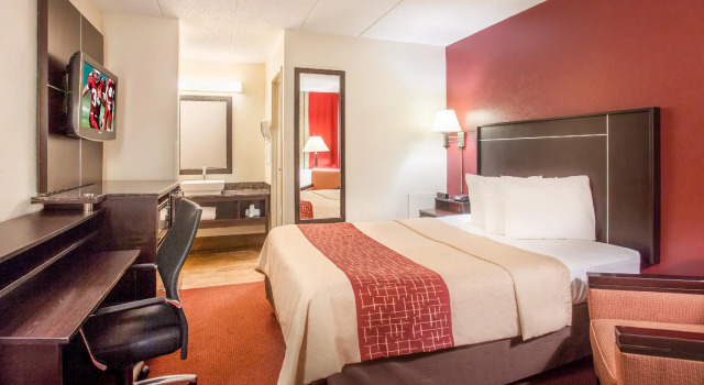 Двухместный номер Superior Red Roof Inn Ann Arbor - U of Michigan South