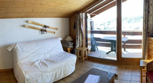 Appartement Les Saisies, 1 pièce, 5 personnes - FR-1-293-320, Забронировать Апартаменты/квартира Отели Ле-Сейсье с парковкой, рядом с Родельбан Mountain Twister, Парковка