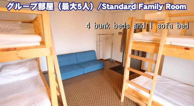 Семейный номер Standard RED HELMET House & Sports Bar Hiroshima