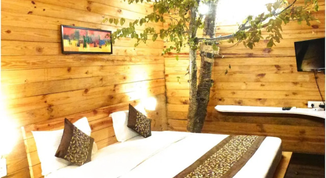 Treehouse Resort, Varaa Lomakeskus Hotellit Uttarakhand pysäköinnillä, Pysäköinti